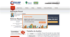 Desktop Screenshot of afiscamp.org.br
